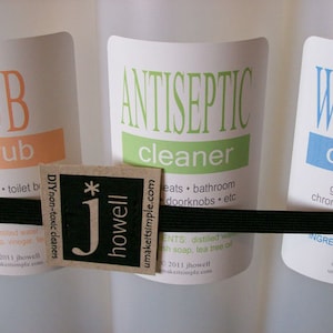 PRINTABLE Non-Toxic Cleaner Labels -  PDF Instant Download