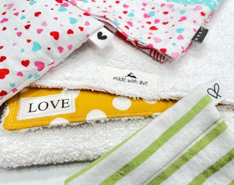 DIY Fabric LOVE Labels - Editable PDF Files - Instant Download