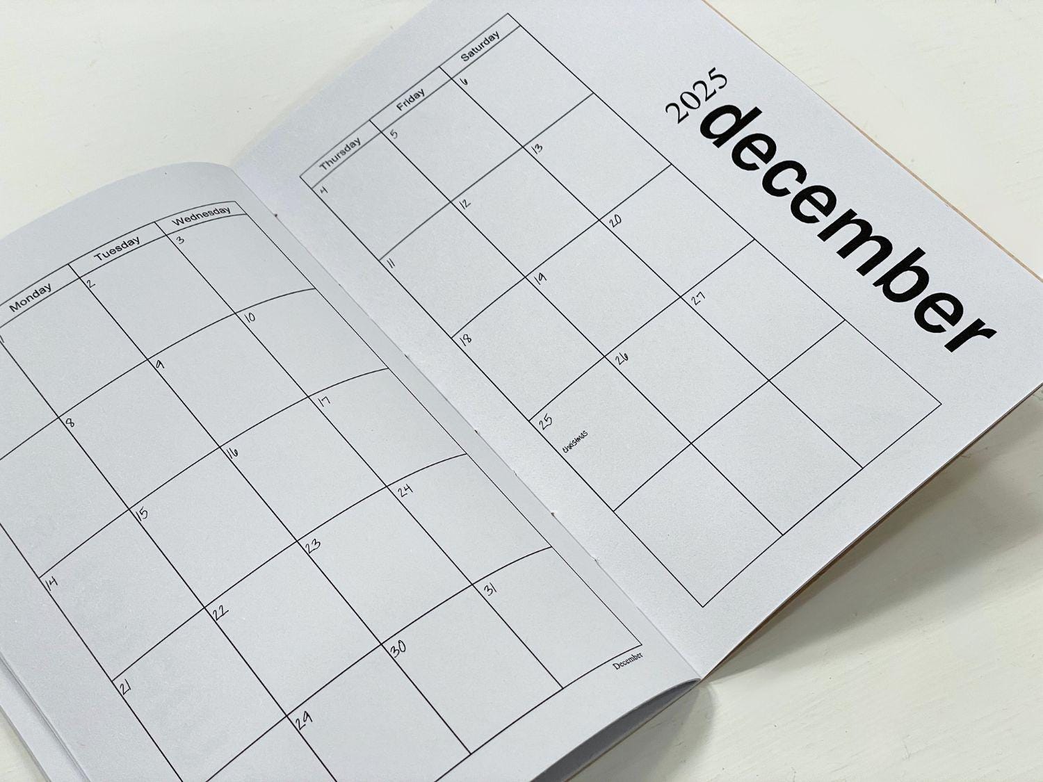 2025-mini-printable-pocket-calendar-pdf-file-minimalist-style-etsy