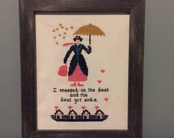 Mary Poppins Cross Stitch