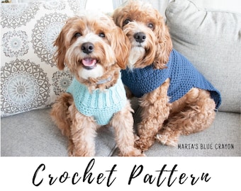 dog pullover pattern
