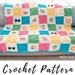 Tiffany reviewed Crochet Summer Blanket Pattern, Summer Themed Granny Square Blanket, PDF Download
