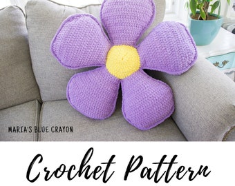 Blumen Häkelkissen Muster: Hippie Amigurumi (PDF Download)