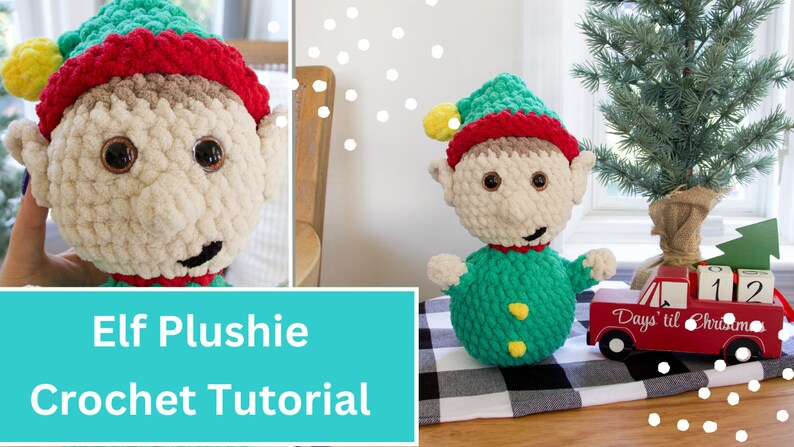 Crochet Elf Plushie Pattern, Elf Amigurumi Pattern PDF Download image 6