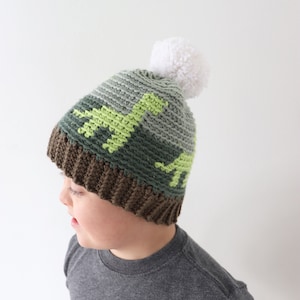 Crochet Dinosaur Hat Pattern for Kids, Crochet Dinosaur Hat Kids, Crochet Dinosaur Beanie Pattern, Crochet Dino Hat, Crochet Hat Pattern image 4