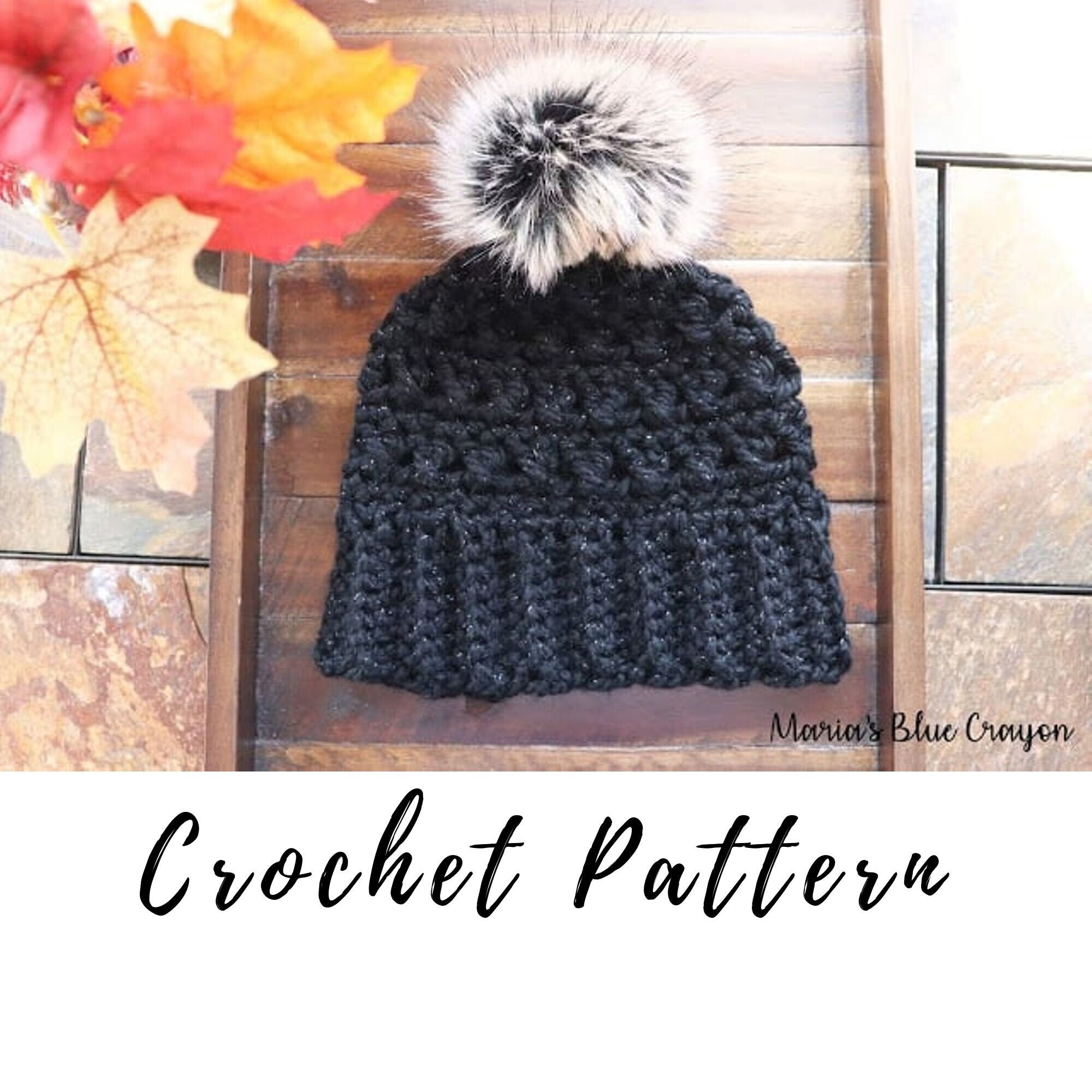 bulky yarn crochet hat