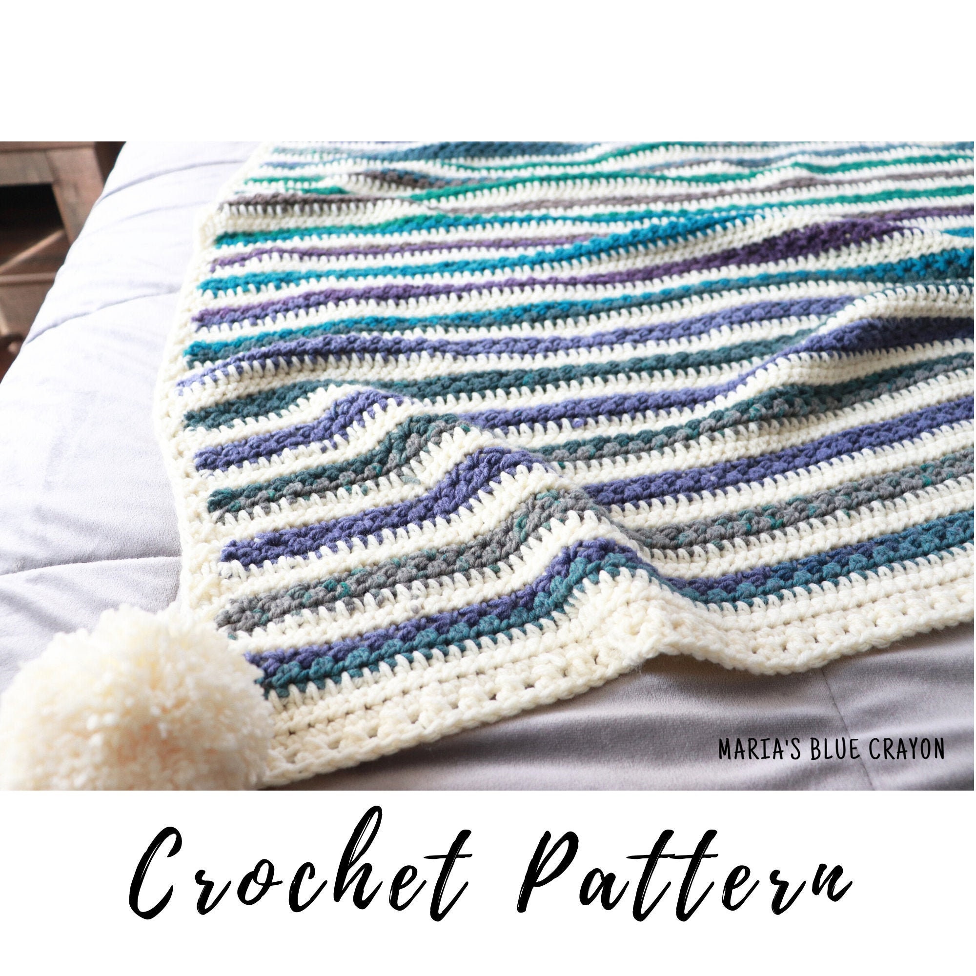 Crochet Star Stitch Blanket Crochet Baby Blanket 8 Different