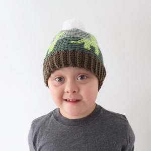 Crochet Dinosaur Hat Pattern for Kids, Crochet Dinosaur Hat Kids, Crochet Dinosaur Beanie Pattern, Crochet Dino Hat, Crochet Hat Pattern image 3