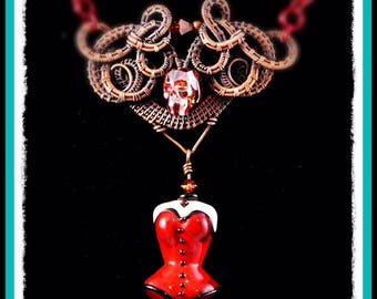Swirly Swarovski- Wirewrap, wireweave with weave tutorial