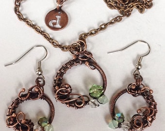 4 pack of Mini tutorials including a ring, 2 sets of earrings, and pendant, with weave tutorial and LOS instructions