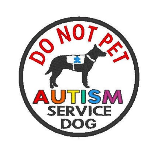 autism service dog vest