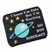 Dog patch ''Do Not Distract'' Planet and stars dog patch for working dog gear, service dog, assistance dog