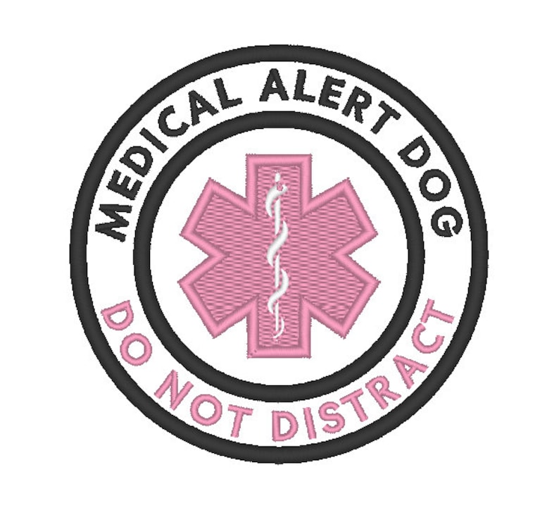 Medical Alert Dog patch Service dog patch Do Not Distract for Etsy