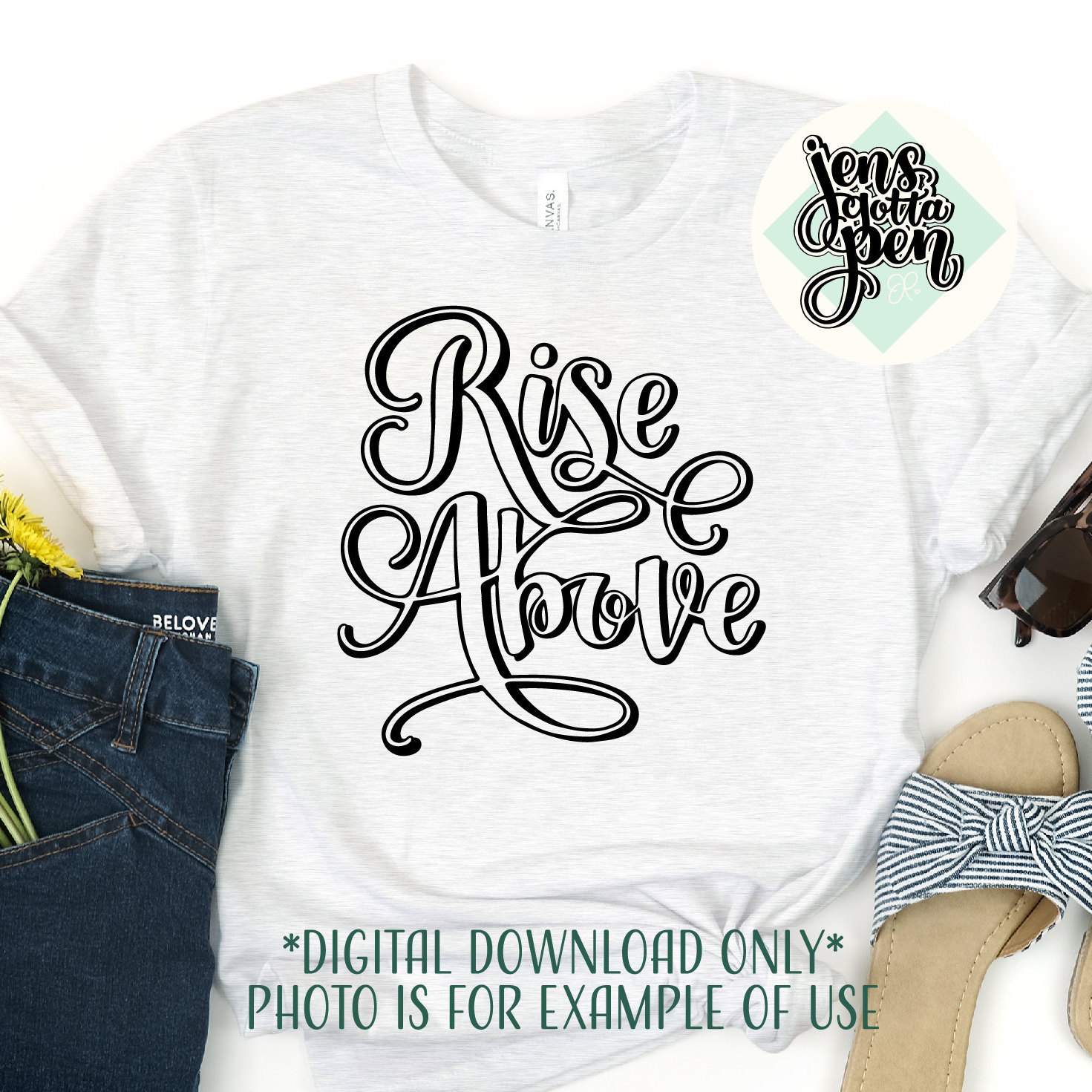 Keep Rising Svg Rise Above Svg, Inspirational Svg for Women, Inspiring Png Files for ...