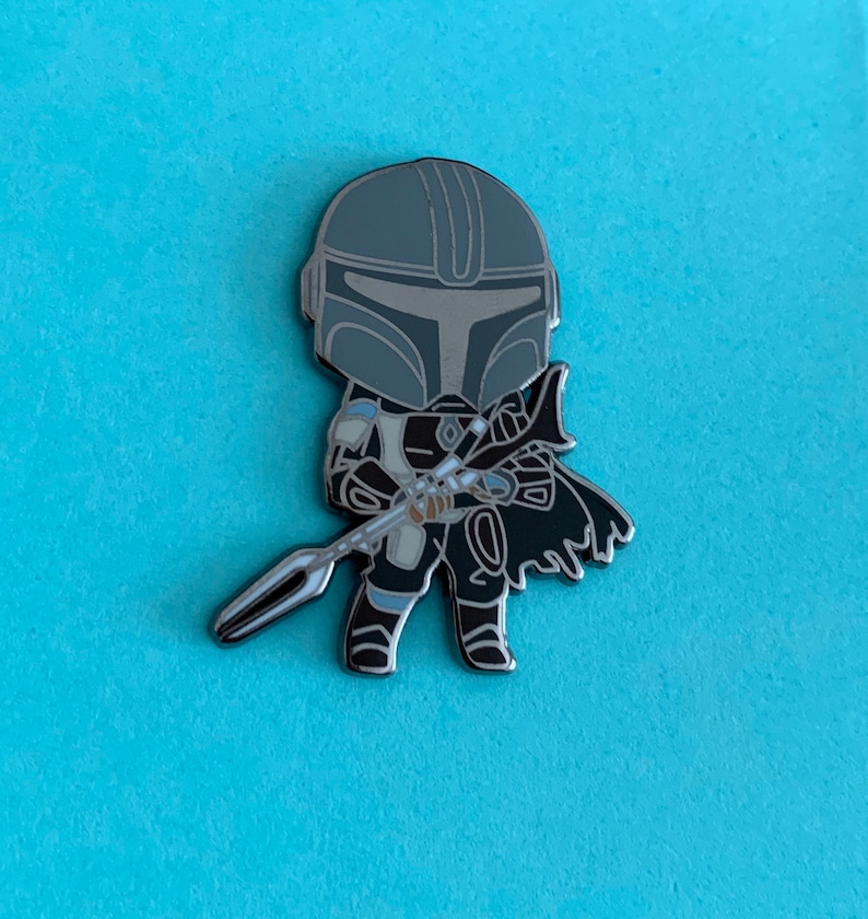Mandalorian Pin Hard Enamel Pin | Etsy