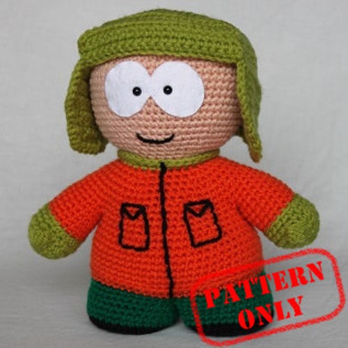 PATTERN ONLY Butters Stotch South Park Crochet Pattern Etsy