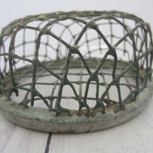 Vintage Wire Cage Flower Frog