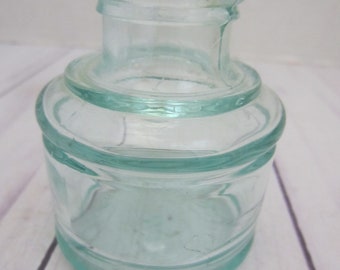 Vintage Glass Ink Bottle Sanford Ink Bottle