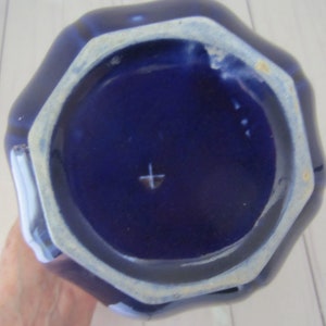 Vintage Navy Blue Small Pitcher image 4