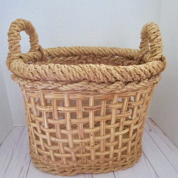 Blanket Basket Etsy