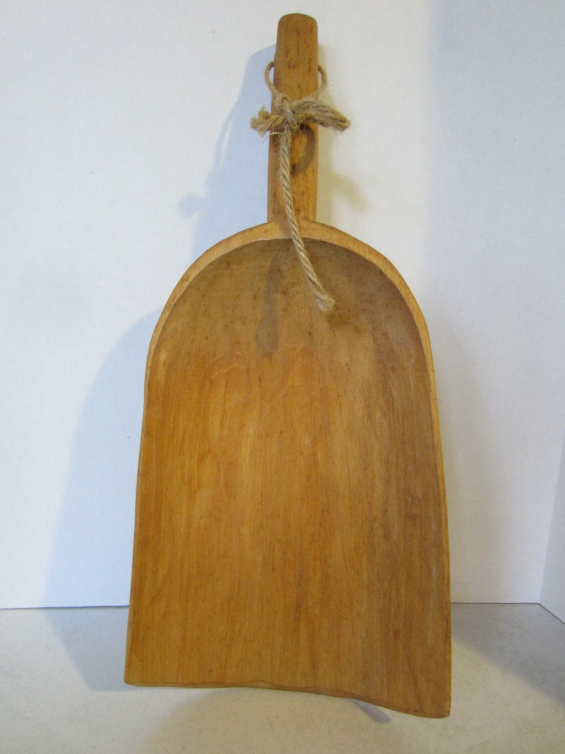Wood Scoop Large Vintage/ Kitchen Scoop/ Kitchen Decor/ Etsy