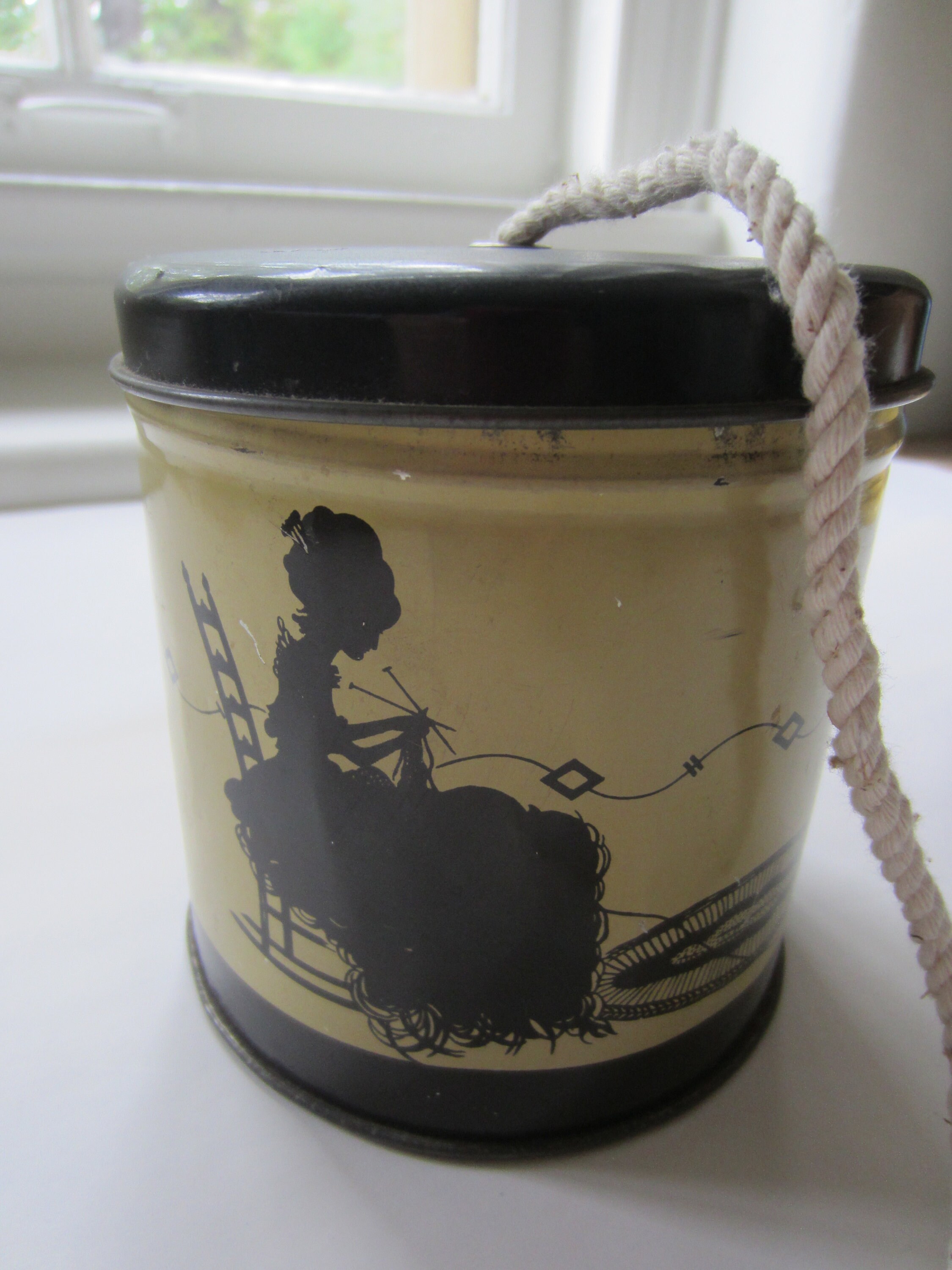 Vintage String Holder Antique String Holder Metal String Etsy