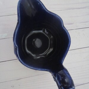 Vintage Navy Blue Small Pitcher image 6