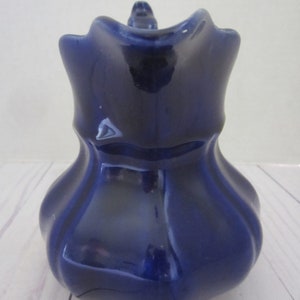 Vintage Navy Blue Small Pitcher image 7