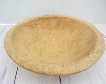 Vintage Small Wood Bowl