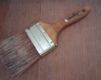 Vintage Wood Paint Brush