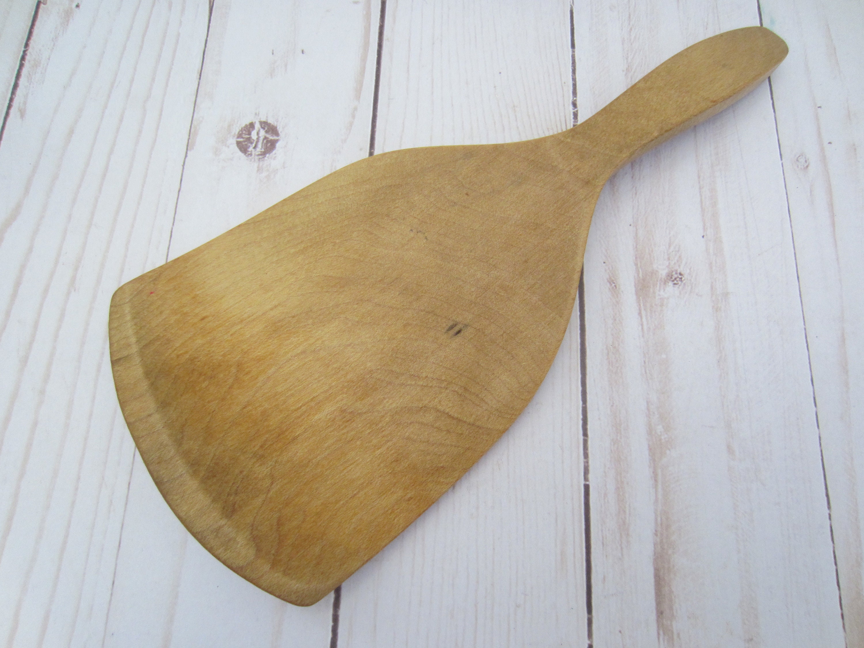 Vintage Wood Butter Paddle Primitive Butter Paddle Kitchen Etsy