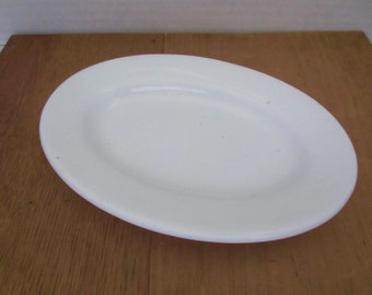 Vintage White Ironstone Dish