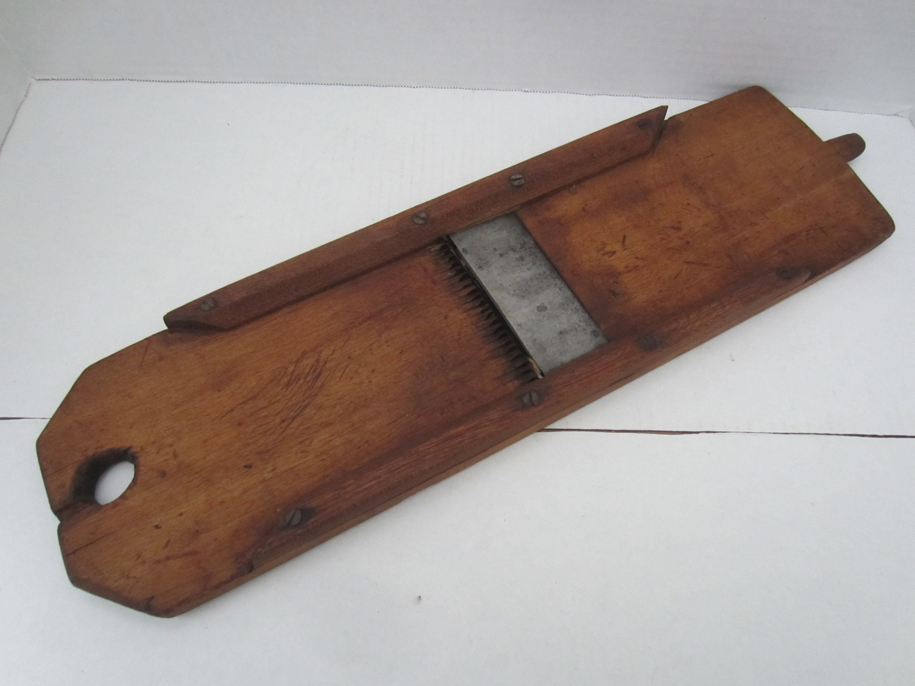 Vintage Wooden Cabbage Cutter, Henry Disston & Sons, Philadelphia, PA, Cabbage  Slicer, Kraut Cutter, Farmhouse Kitchen, KC04 