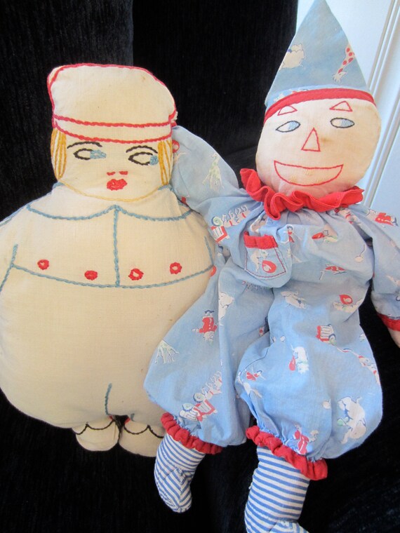vintage stuffed dolls