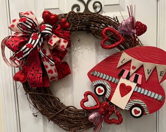 Couronne de vigne de la Saint-Valentin