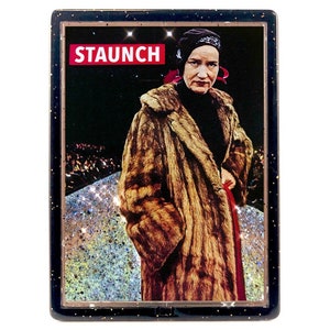 Little Edie Beale &#39;Staunch&#39; Magnet & Photo Easel Frame - Grey Gardens Gift