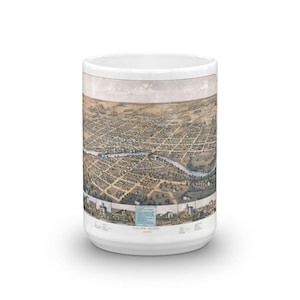 South Bend Indiana 1866 - Coffee Tea Mug