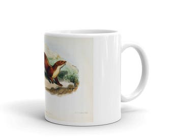 Coffee Mug - Ceramic - Stripe-backed Weasel Coffee Mug