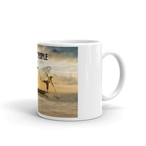Smart &quot;Bassed&quot; People Only Fish Mug