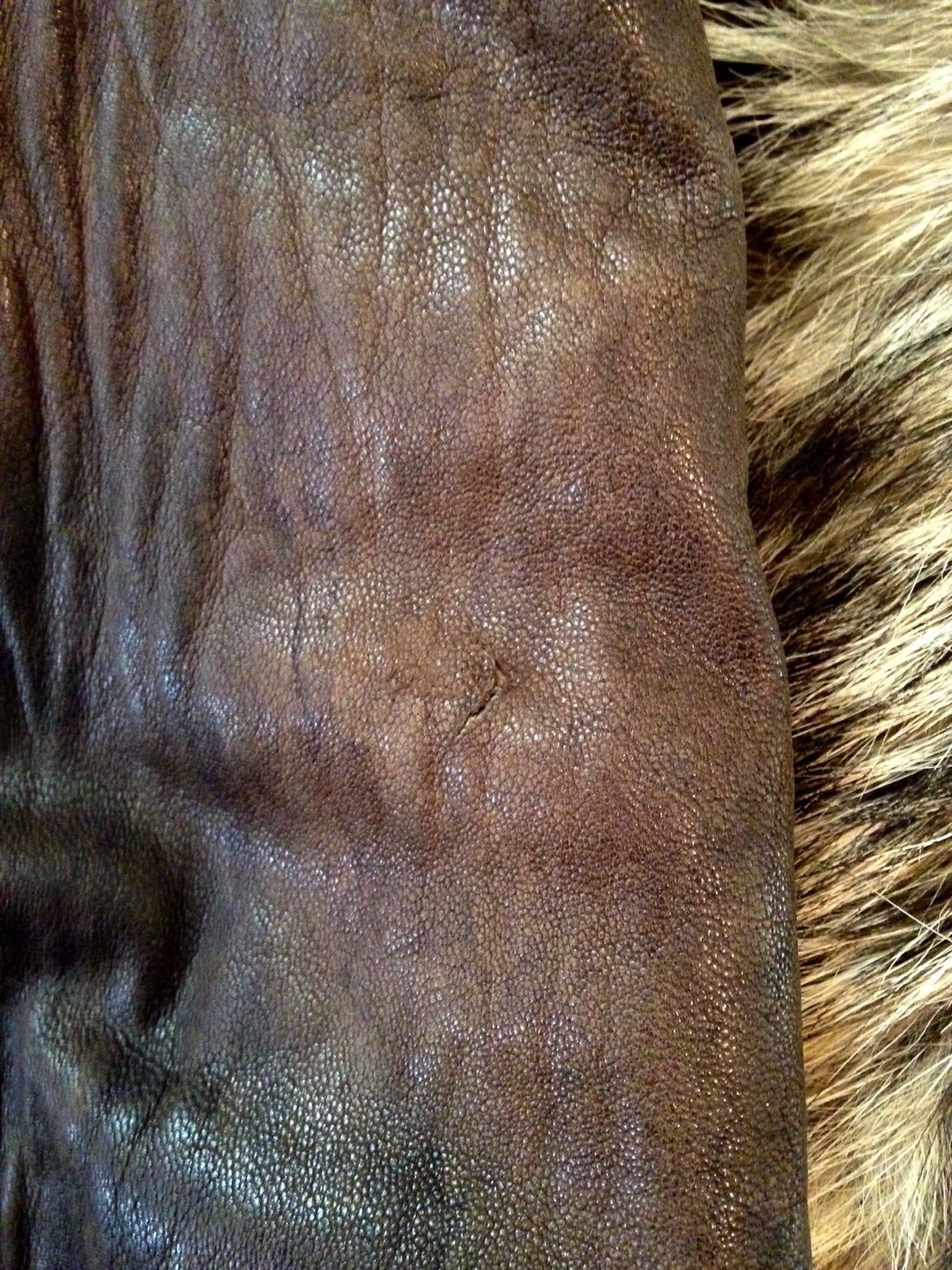 Vtg Char Santa Fe Hand Painted Horse Southwestern Suede