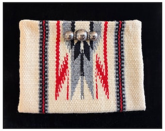 Vintage 1930's 1940's Chimayo Purse Clutch LARGE SIZE Thunderbird