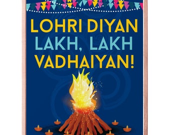 Lohri Day Of Stationery Poster Pack (NAVY)