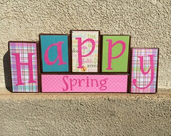 Spring decor - Happy Spring