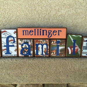 NFL Personalized gift - est. year, last name, FAMILY