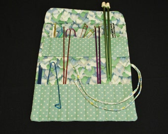 Knitting Needles and crochet hooks storage roll