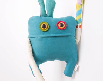 Soft monster, Eliott plushie, stuffed animal