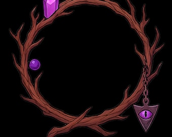 Warlock Token Border