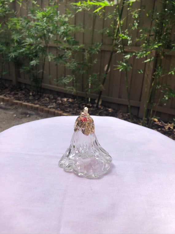 Vintage Avon perfume bottle Gold flower Vintage Avon wedding bride perfume