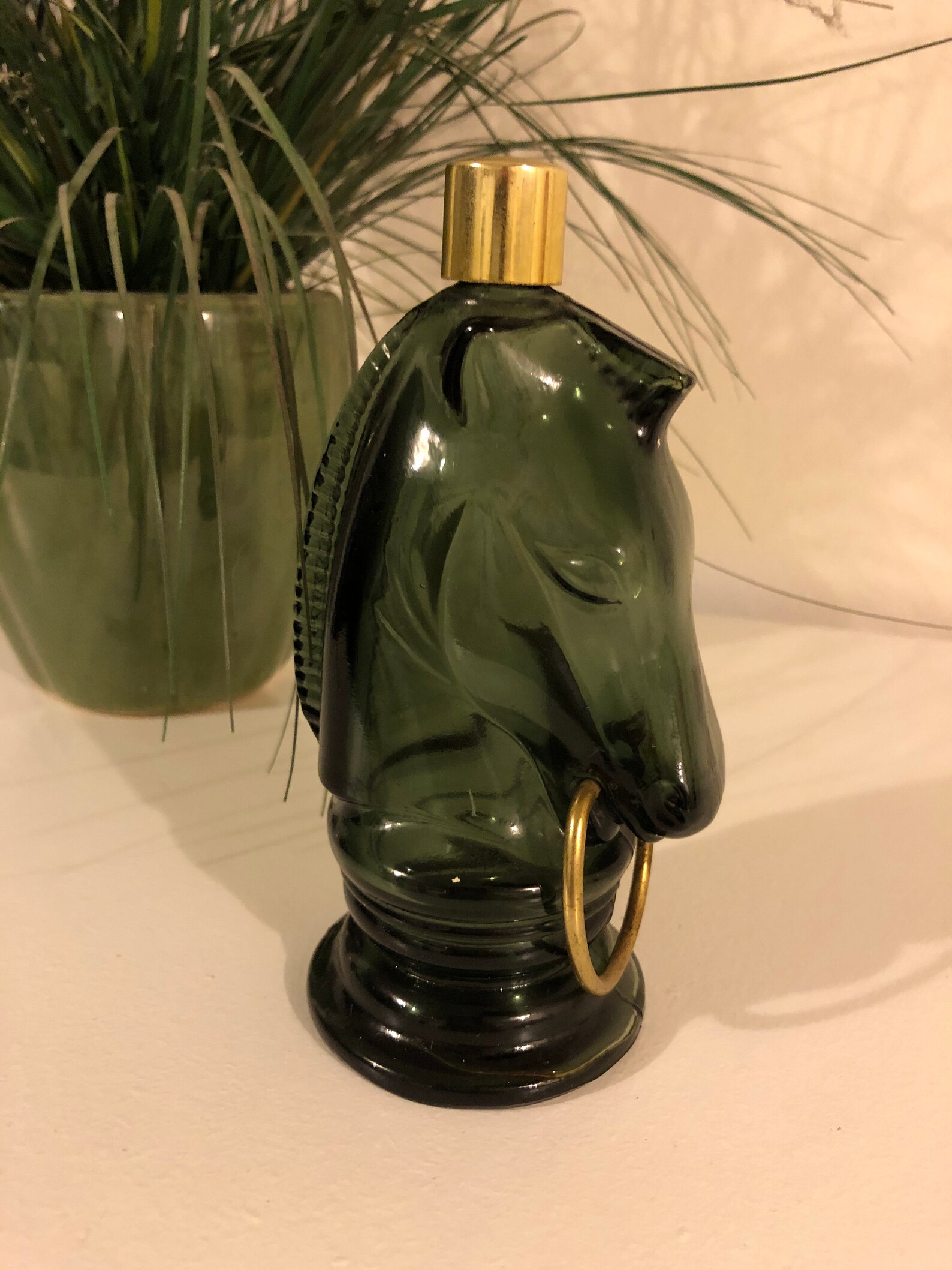 Avon Horse Cologne Bottle/ Avon/ Avon Bottle/ Vintage Perfume/ Horse