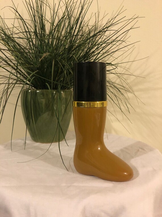 Avon Boot vintage Cologne spray bottle/ Avon Bottle Etsy